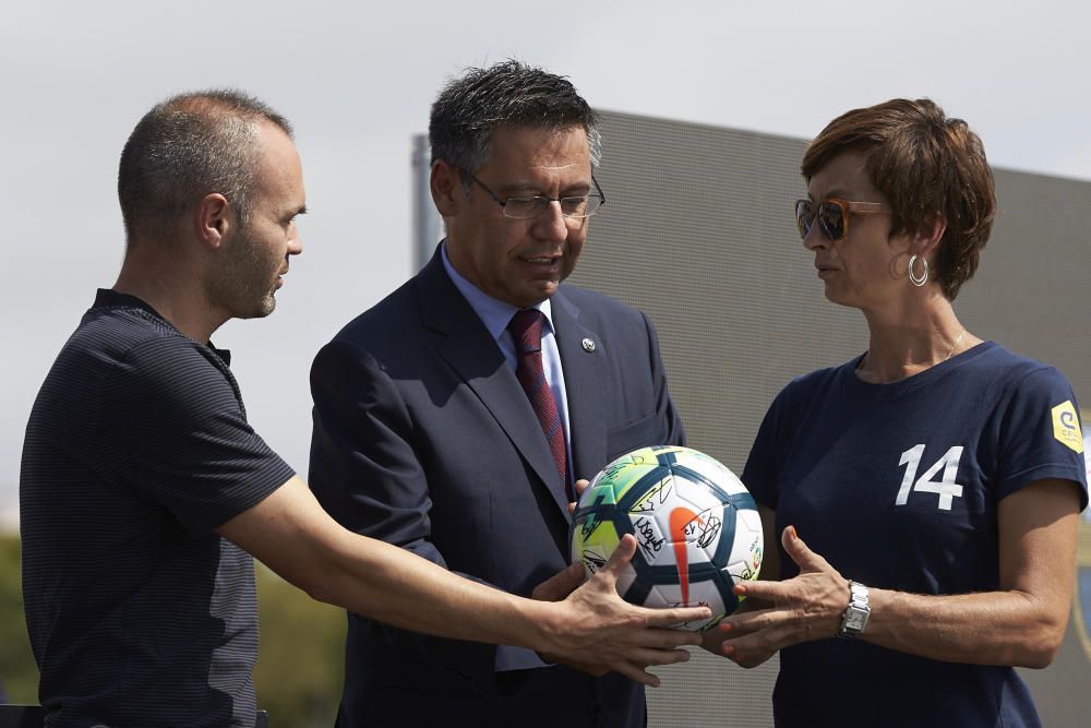 Primera pedra a l'Estadi Johan Cruyff