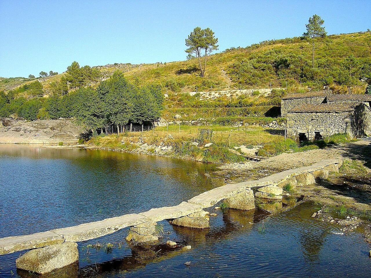 Playa fluvial de A Cova.