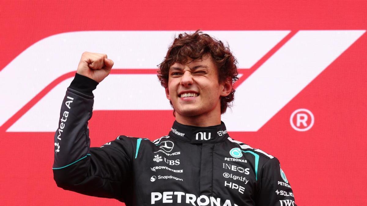 Kimi Antonelli vence en Spa