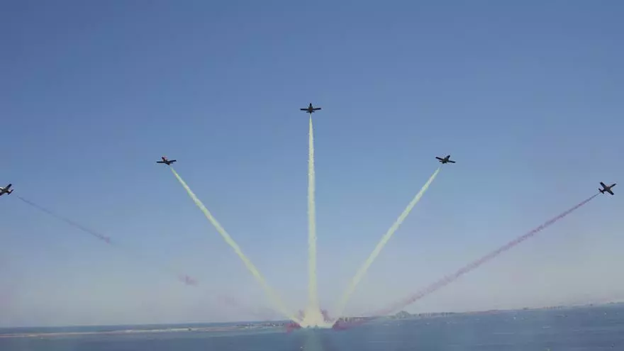 Consulta la programación del festival aéreo de este fin de semana en San Javier