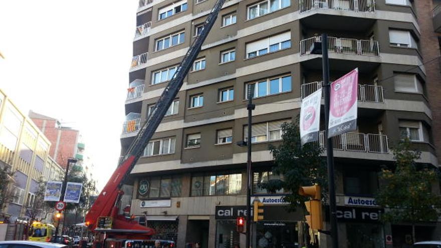 Rescat d&#039;una dona que va caure a casa seva