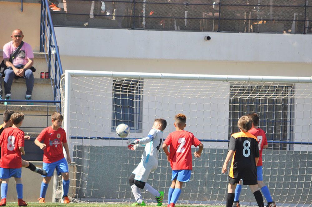 Fútbol base del fin de semana