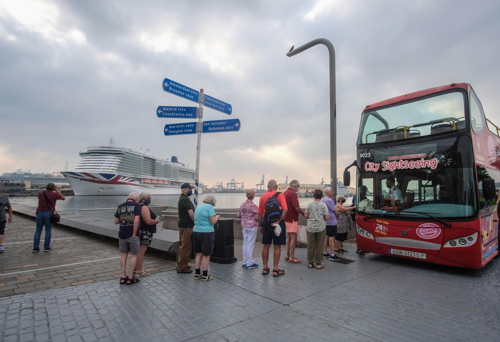 La guagua turística regresa a Las Palmas de Gran Canaria