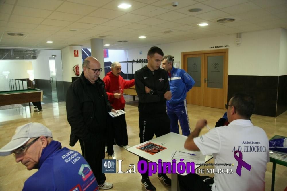 Recogida de dorsales, ambiente y salida de la XXXI Media Maratón Ciudad de Lorca