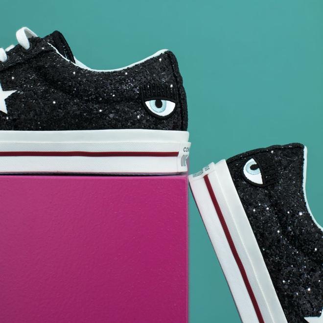 Zapatillas de Chiara Ferragni para Converse en color negro