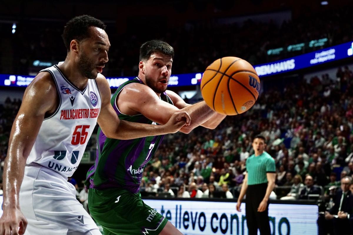 BCL: Cuartos de final entre Unicaja y Reggiana