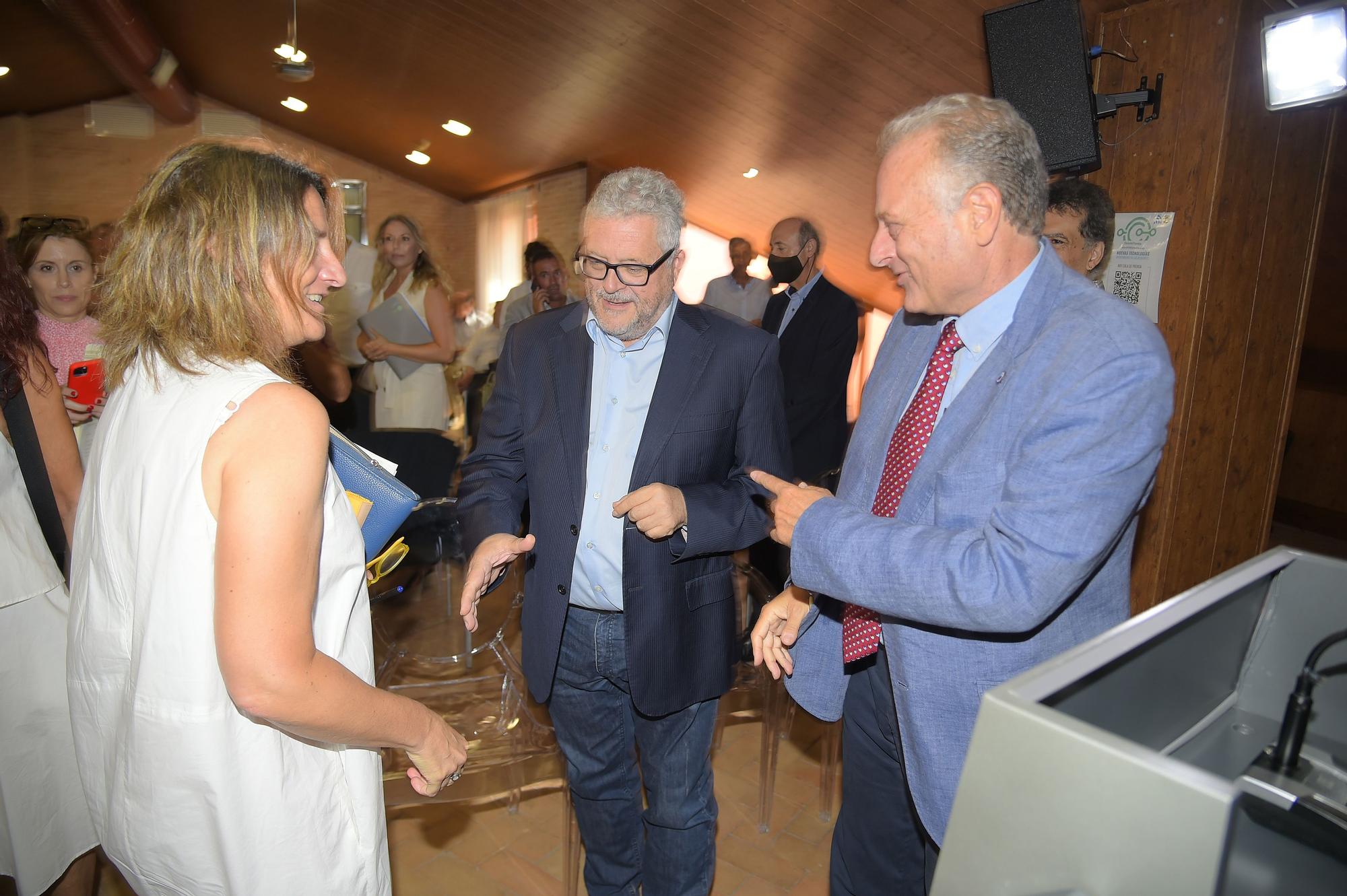 Visita de la ministra Teresa Ribera al Ayuntamiento de Los Alcázares