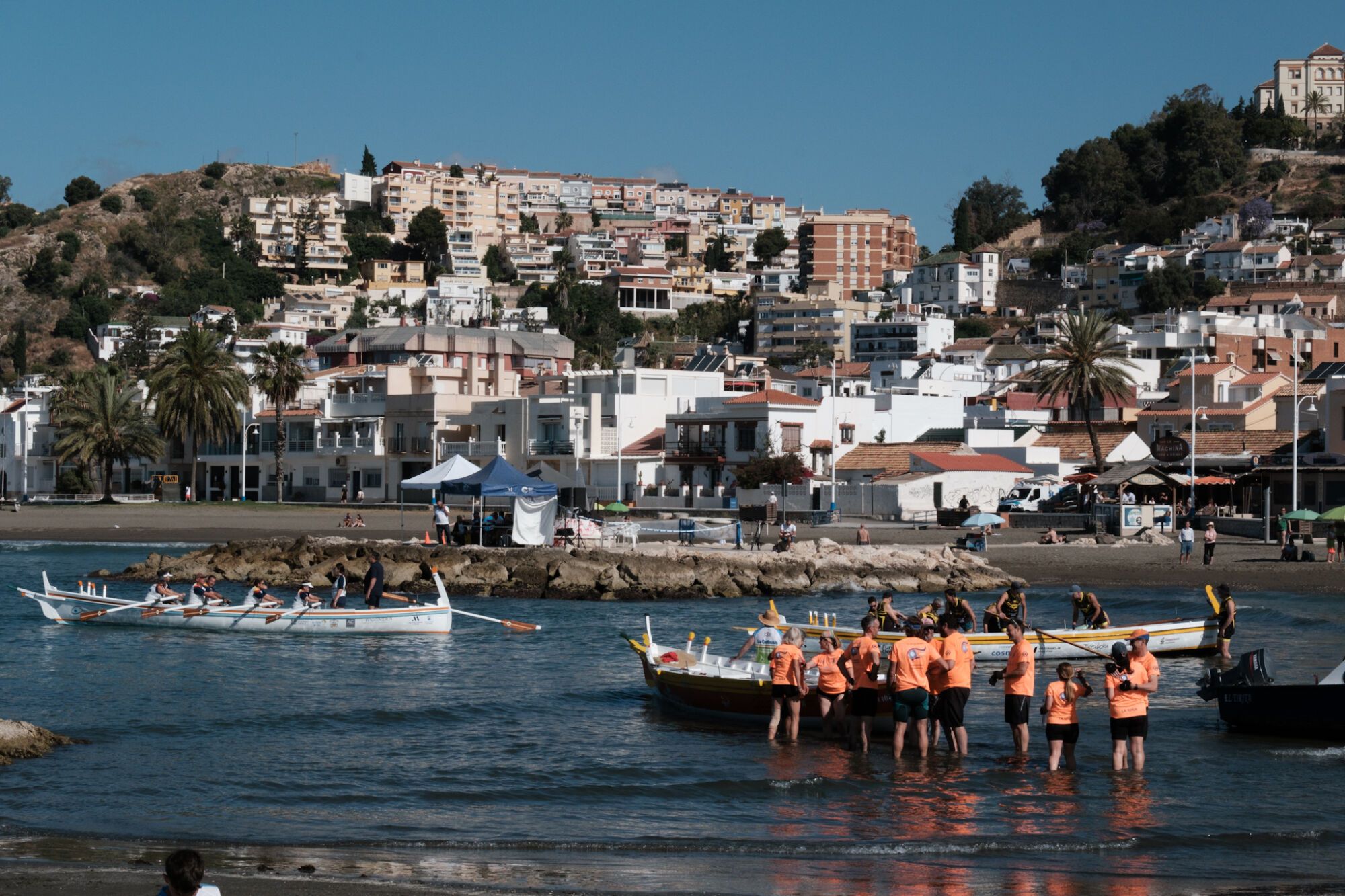 Gran premio de Pedregalejo de barcas de jábega