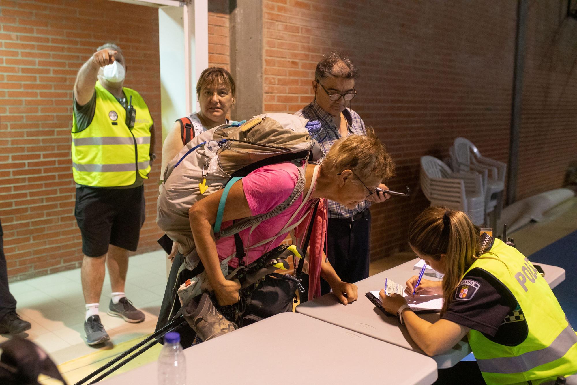 Evacuaciones en Zamora por el incendio en Losacio
