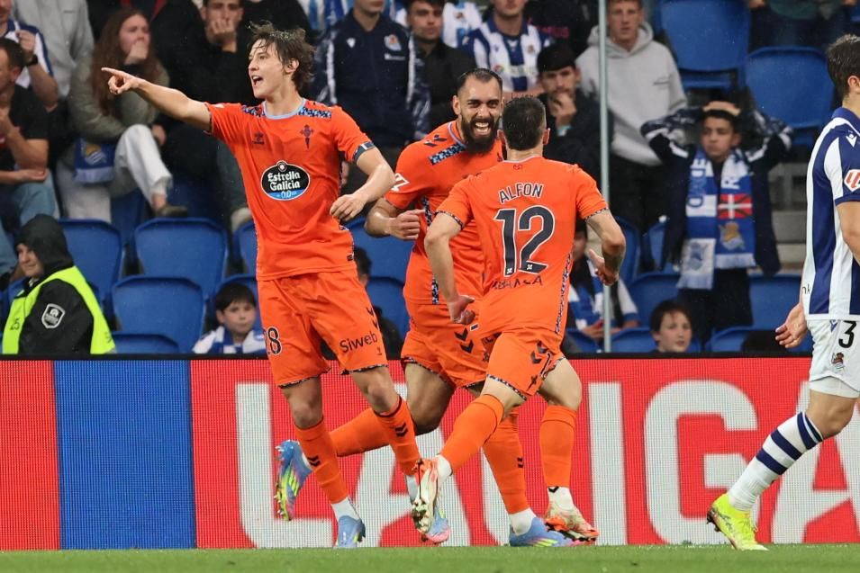 Las mejores imágenes del Real Sociedad - Celta
