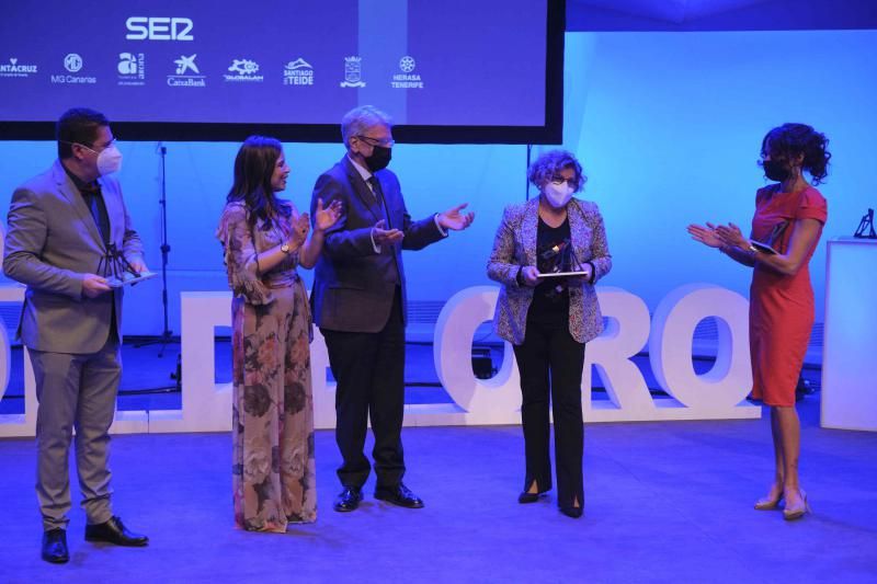 Entrega de los Premios Teide de Oro de la cadena SER en Tenerife.