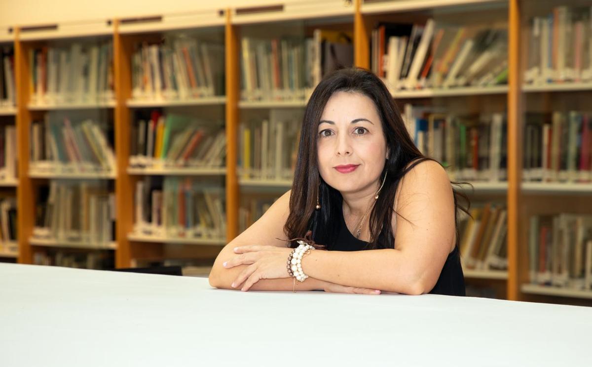 A escritora e ilustradora Soledad García.