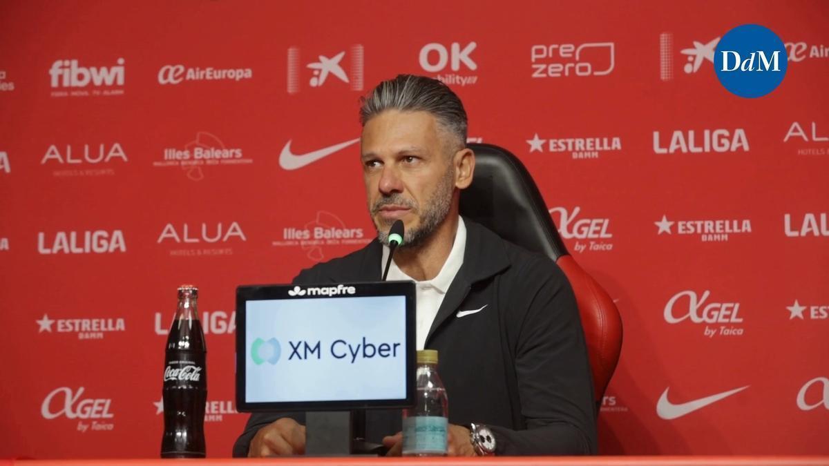 Primera rueda de prensa de Martín Demichelis como entrenador del Mallorca