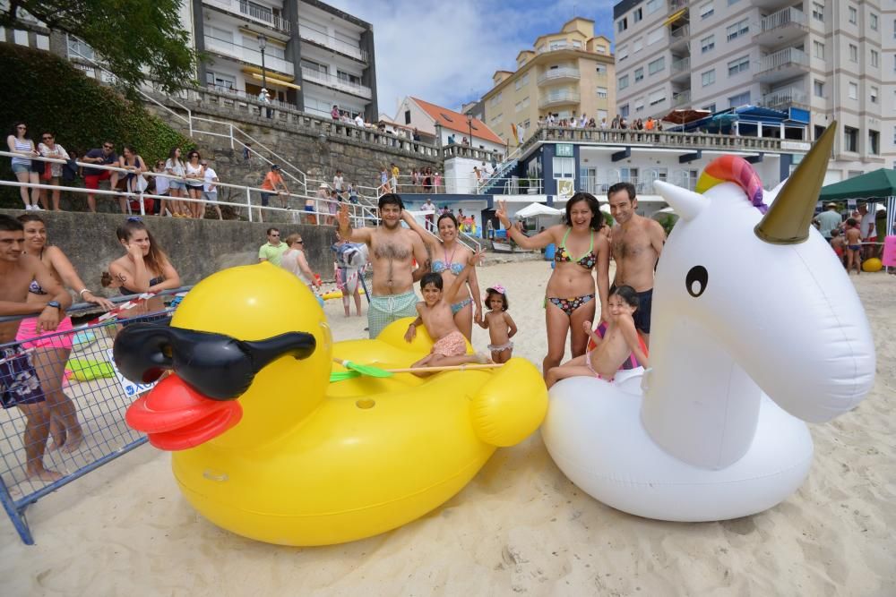 Un año más, y van nueve, se celebra el Campeonato Mundial de Colchonetas de Sanxenxo