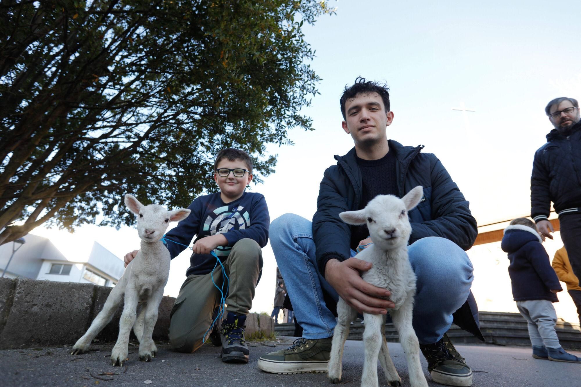 En imágenes: Así fue la bendición de animales por San Antonio en Avilés