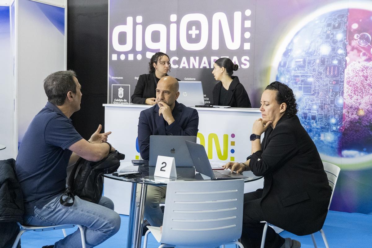 Encuentro durante DigiON Canarias.