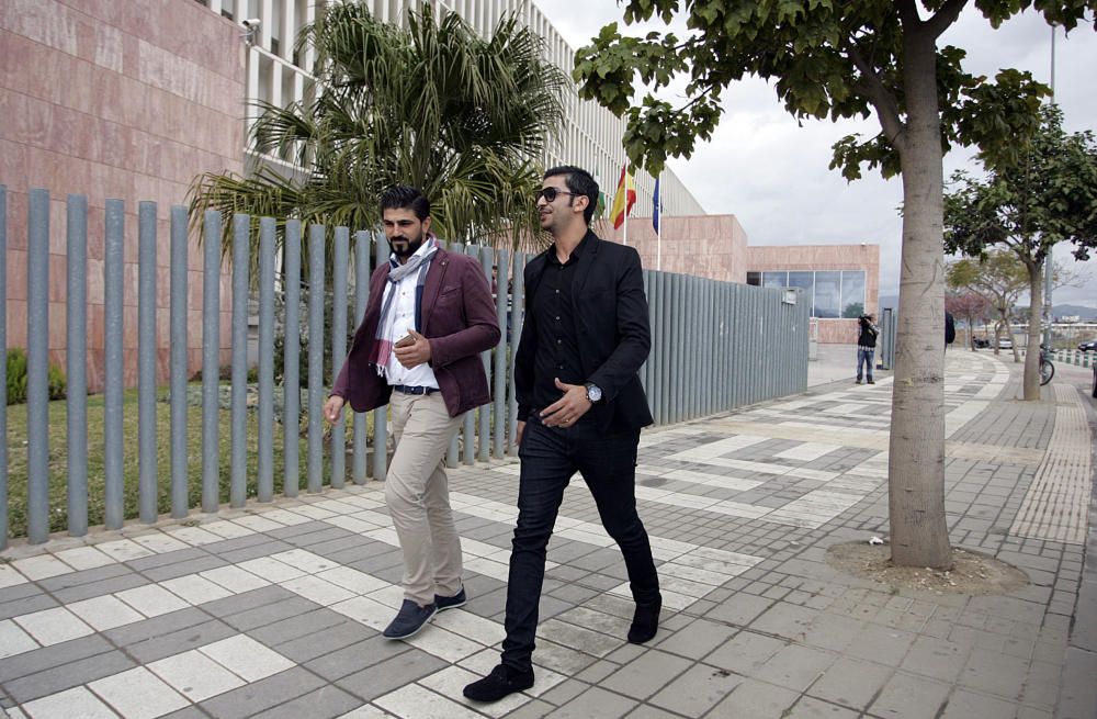 Fotos del juicio entre Vicente Casado y el Málaga CF