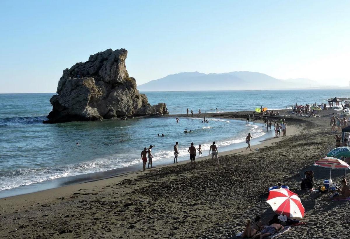 Playa El Peñón del Cuervo.