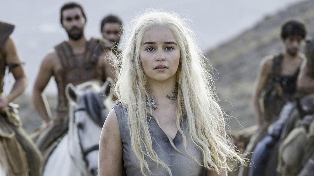 Emilia Clarke, en el papel de Daenerys Targaryen en 'Juego de Tronos'
