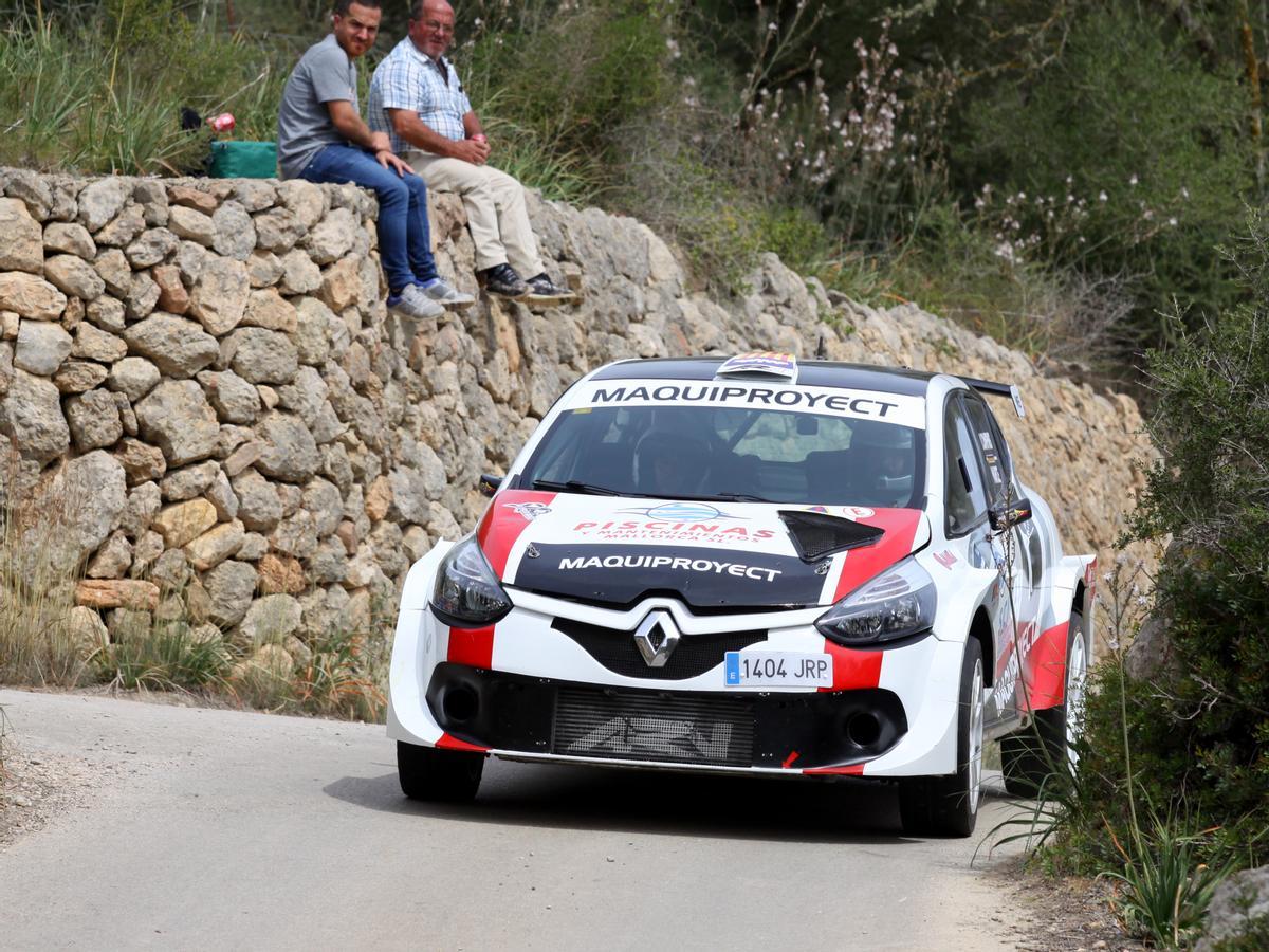 Automovilismo. Rallysprint Ciutat de Llucmajor. Miguel Angel Campins, segundo clasificado