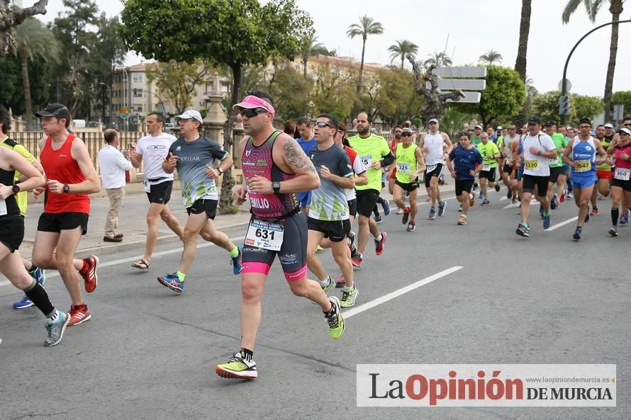 Media Maratón de Murcia: paso por la Avenida del Infante