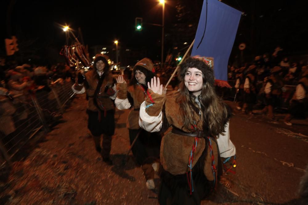 Cabalgata de Reyes 2019 en Gijón