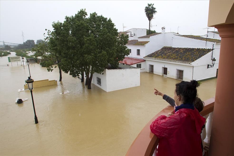 FOTOGALERÍA / Los efectos del temporal en Andalucía