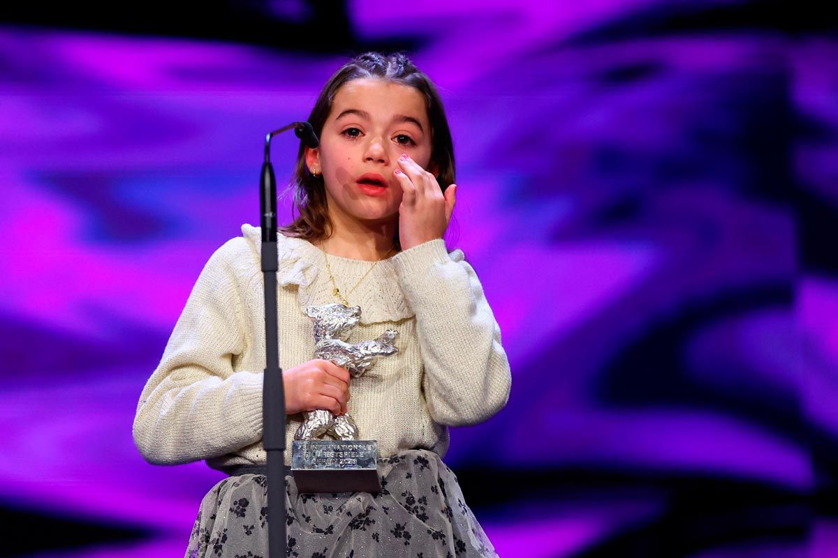 Sofía Otero, la actriz vasca de 9 años que ha hecho historia en la Berlinale