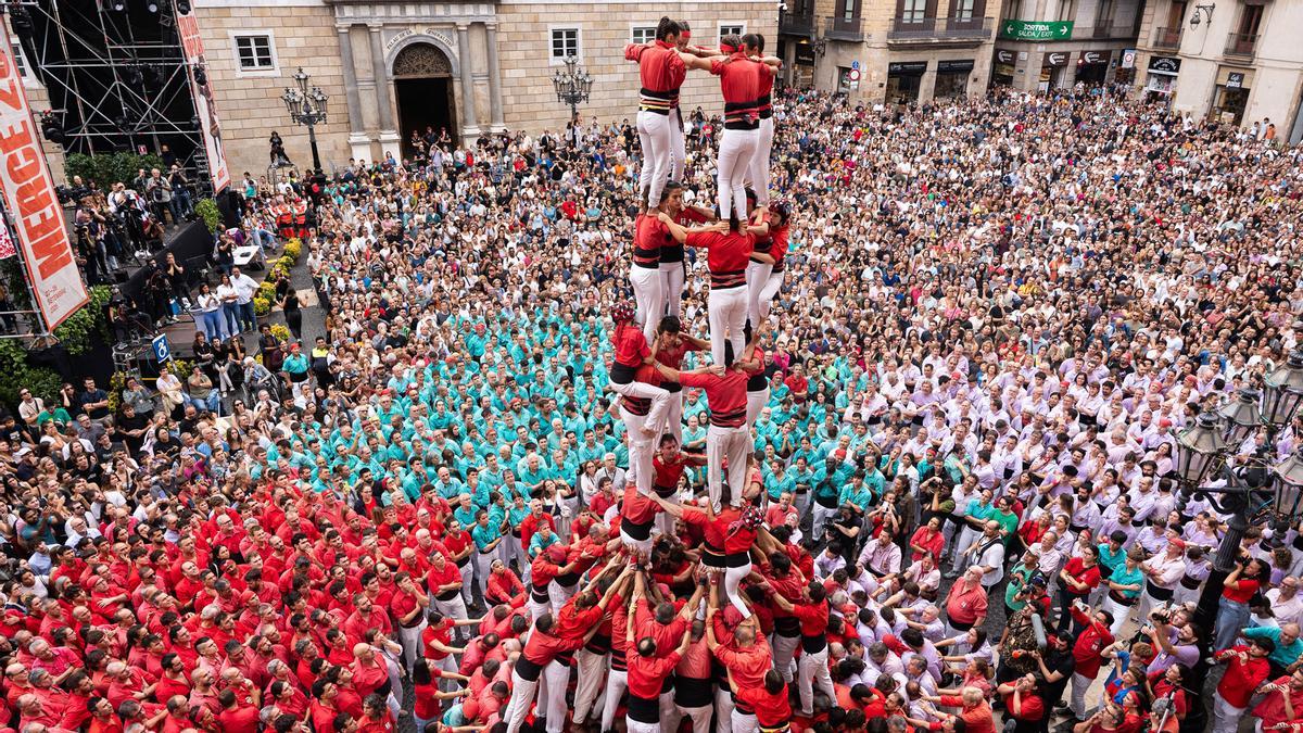 Diada històrica castellera Mercè 2025