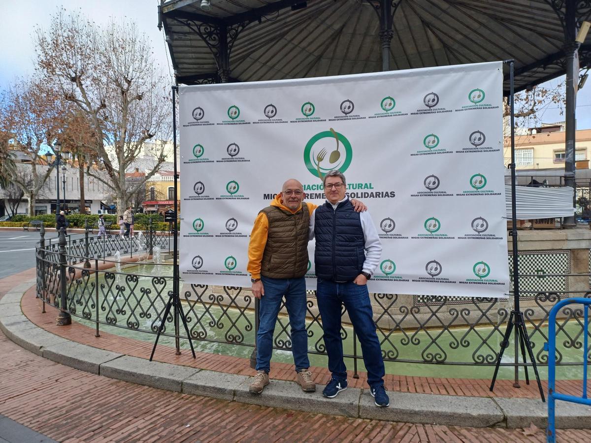 El Paseo de San Francisco de Badajoz acoge la XIII edición de las Migas Solidarias.