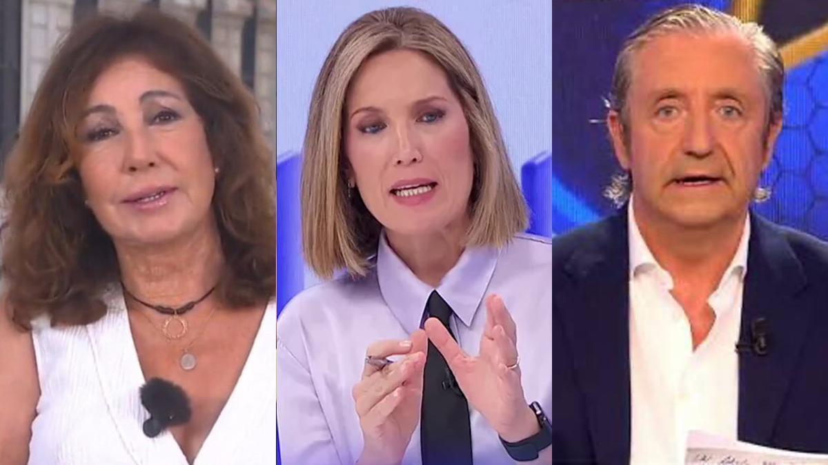 Ana Rosa, Silvia Intxaurrondo y Josep Pedrerol