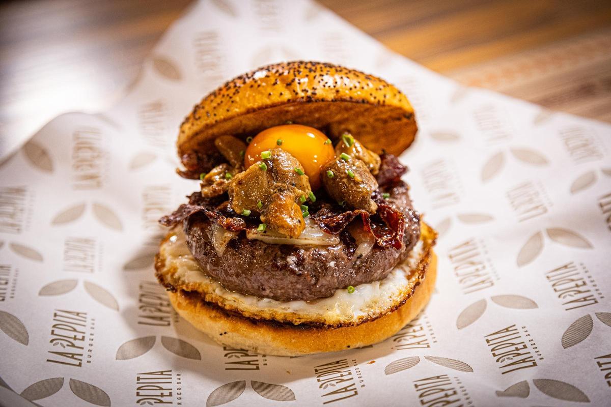 Una hamburguesa de La Pepita presentada a un certamen nacional
