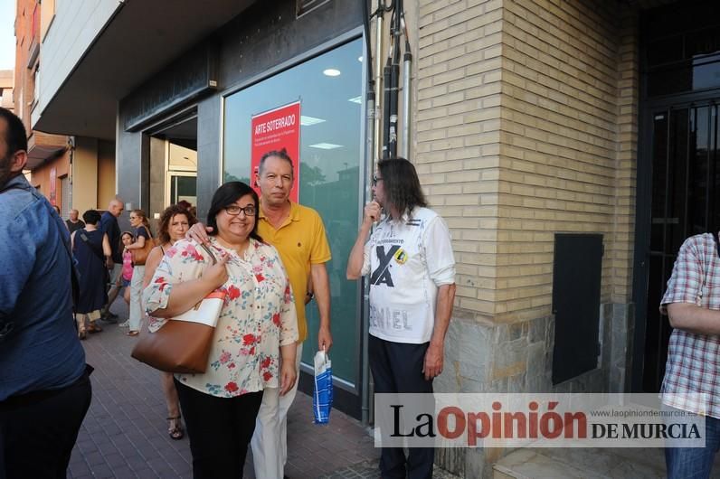 Inauguración de la exposición 'Arte soterrado'