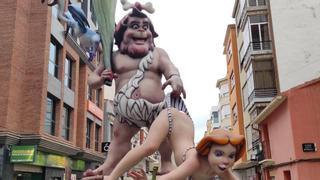 Grupos feministas exigen retirar una falla de Burriana por "sexista"