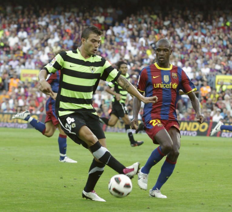 Victoria histórica del Hércules en el Camp Nou