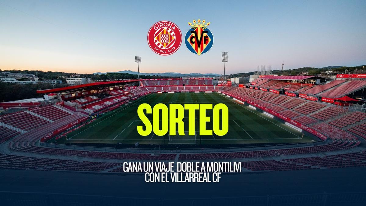 Noticia Sorteo viaje a Montilivi con el Villarreal CF (25/26)