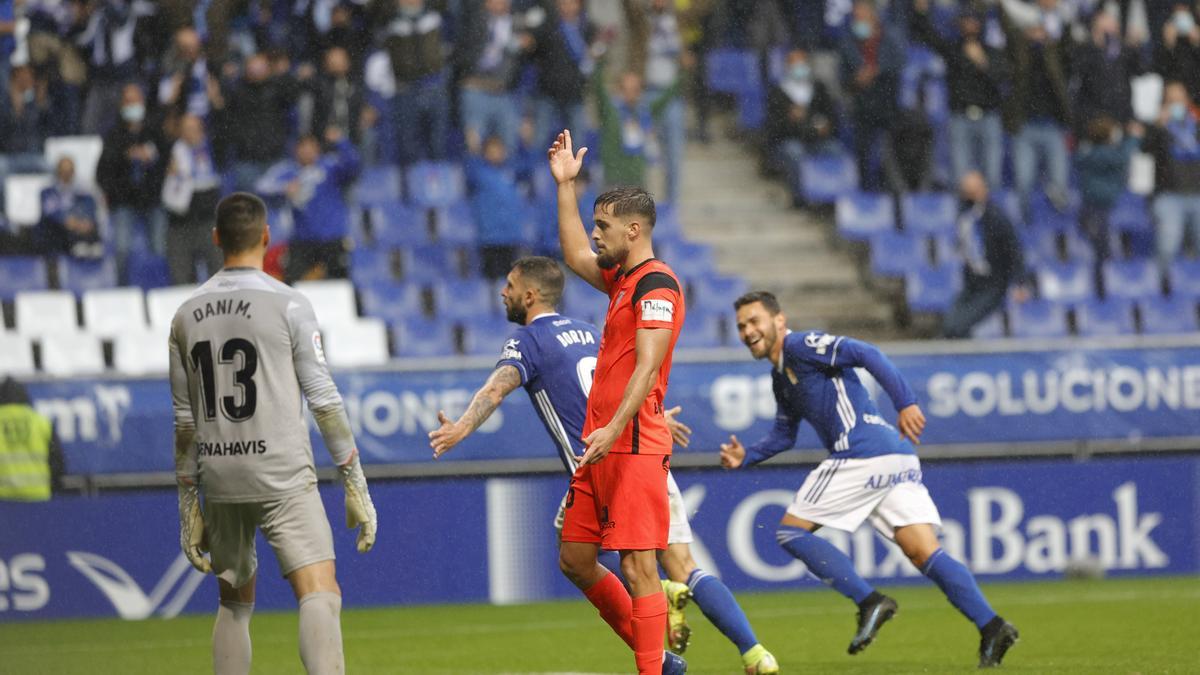 El partido del Oviedo, en imágenes