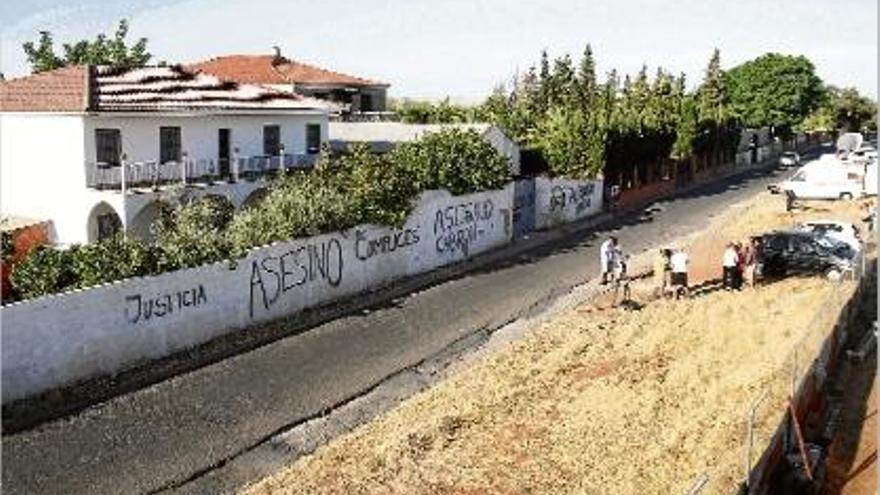 Imatge de la finca Las Quemadillas, on van ser trobades les restes i on han aparegut pintades.