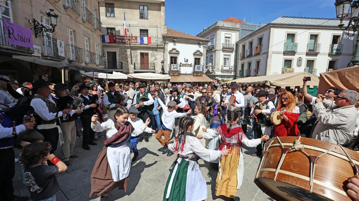 Un momento durante la fiesta de la Reconquista 2025 / Marta G. Brea