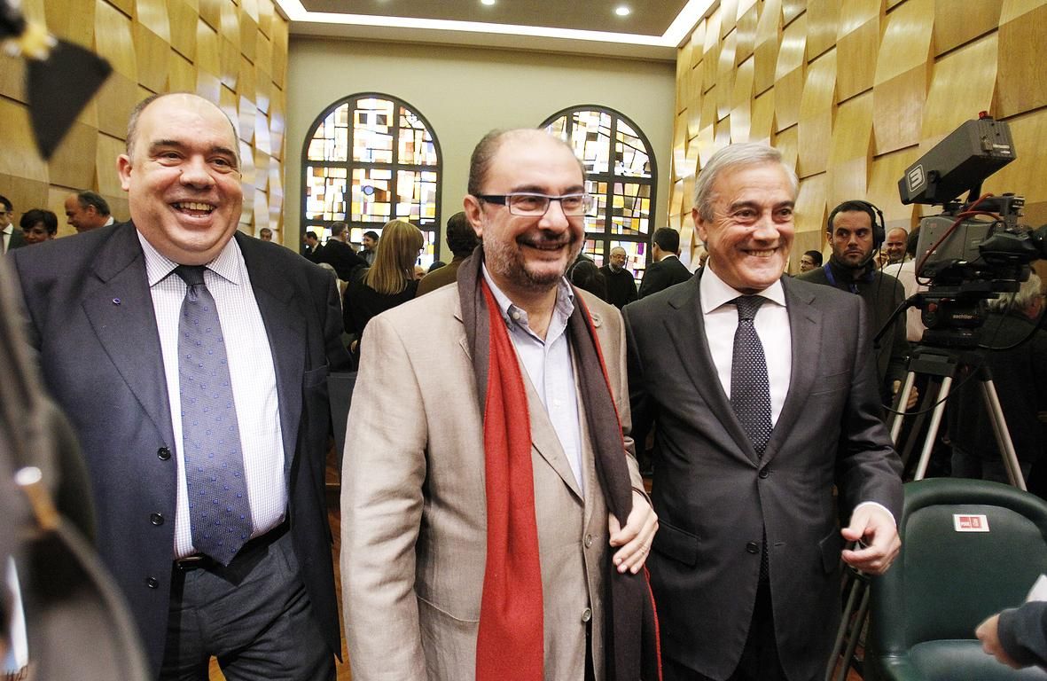La vida de Javier Lambán, en imágenes