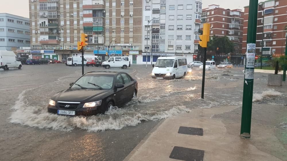 Avenida de Europa, en Málaga capital.