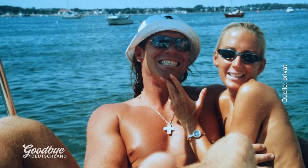 Peggy Jerofke und Steff Jerkel auf einem alten Foto.