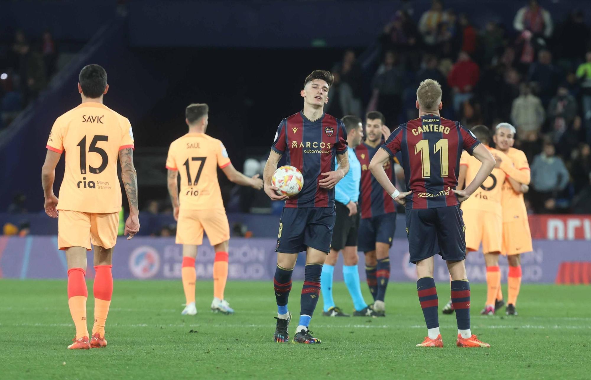 Levante UD - Atlético de Madrid de Copa del Rey