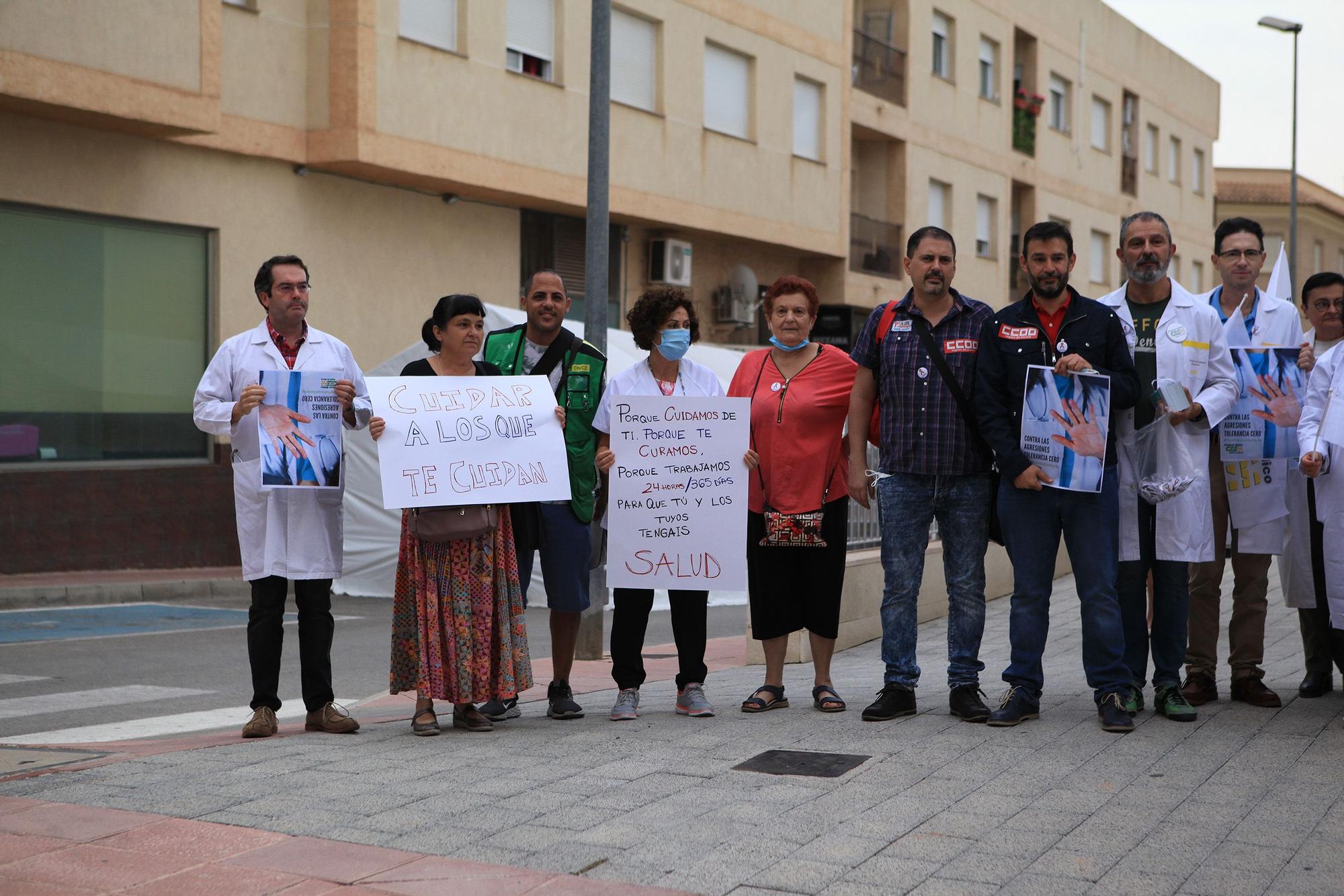 Concentraciones de los sanitarios de la Región contra las agresiones