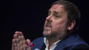 Oriol Junqueras, ’exvicepresident’ de la Generalitat