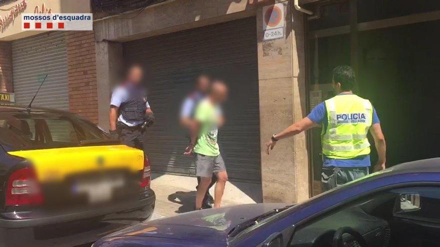 El presumpte pedòfil detingut pels mossos.