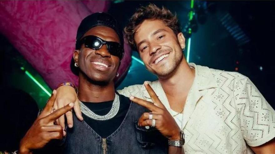 Vinicius Jr. celebra su 24 cumpleaños en una fiesta en Ibiza