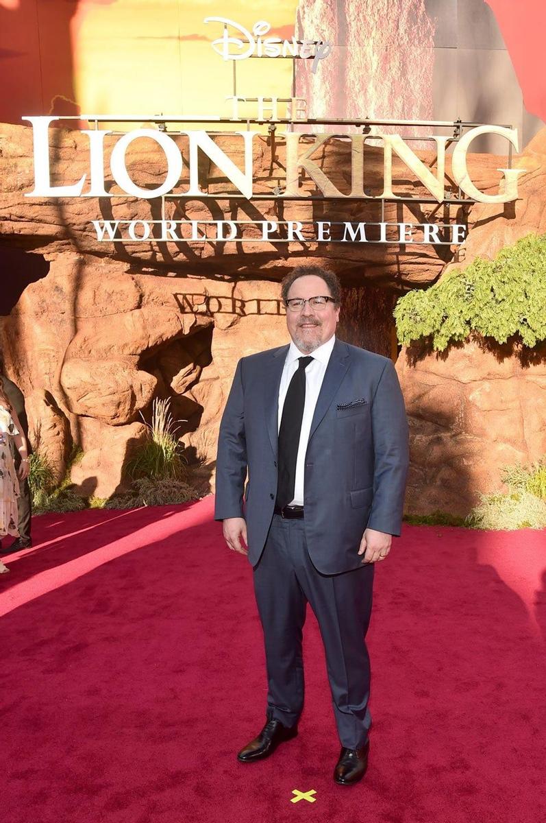Jon Favreaw, en el estreno de 'El Rey León', película que ha dirigido