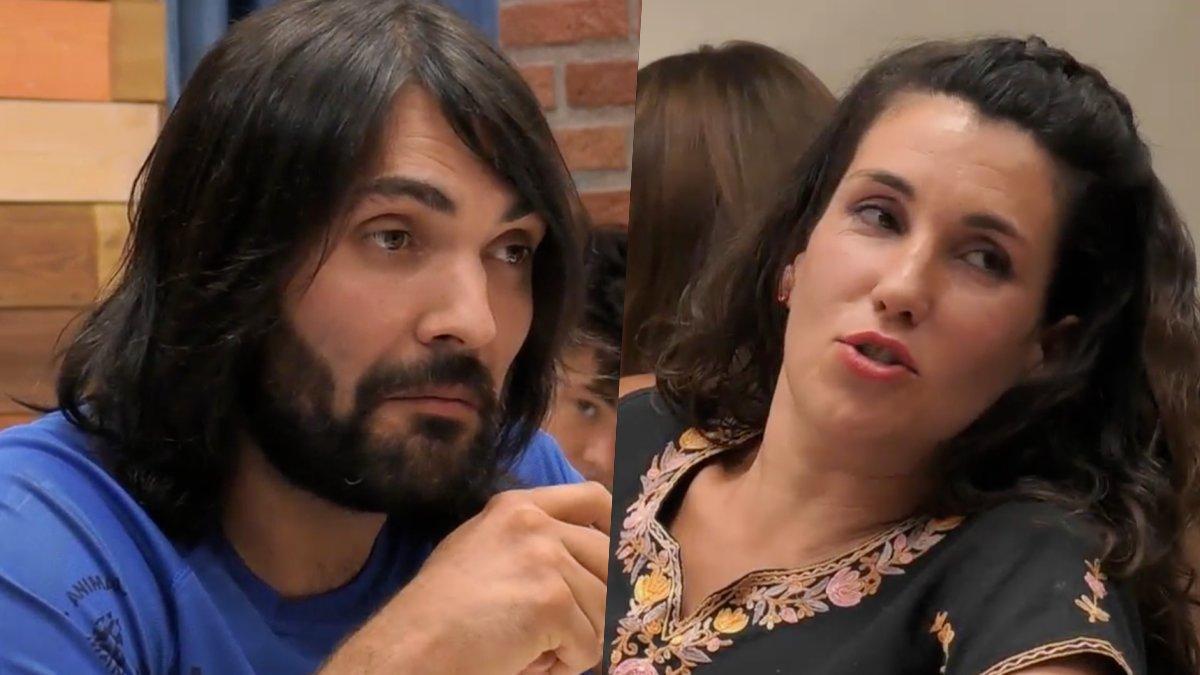 Alexis y Bárbara en 'First Dates'