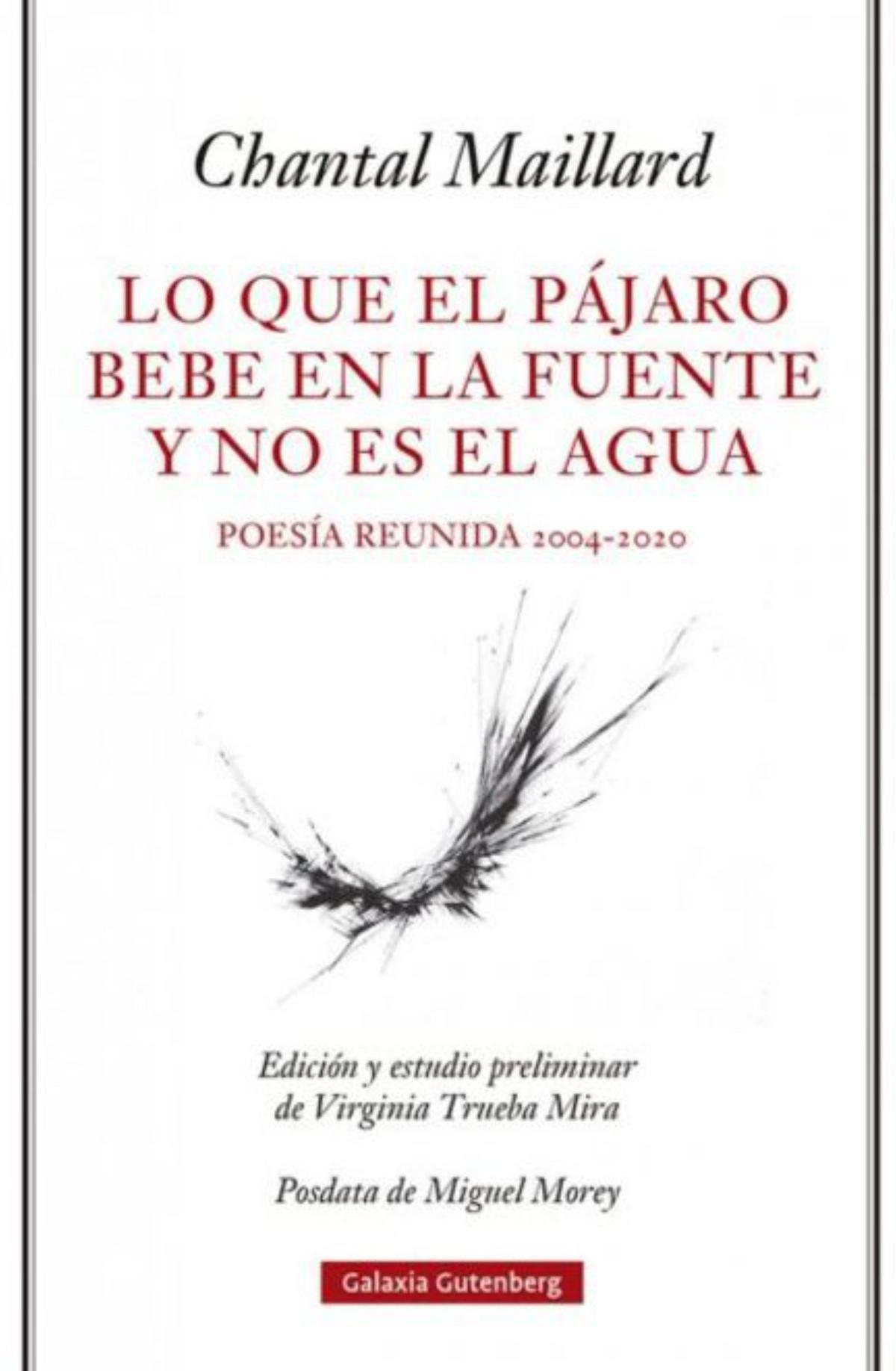 La escritura existencial de  Chantal Maillard